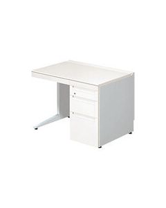 โต๊ะทำงานขาเดียว Stageo ST-F107L-4 WS/M4 (673519)