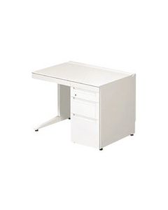 โต๊ะทำงานขาเดียว Stageo ST-F107L-4 WS/W4 (673518)