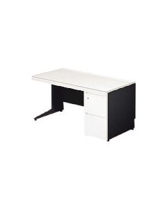 โต๊ะทำงานแขนเดียว Stageo ST-F147L-3 WS/BK (673541)