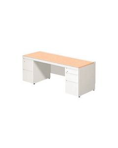 เวที o โต๊ะทำงานแขนคู่ ST-F187L-43 WM/W (674408)