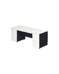 โต๊ะขาคู่ Stage O ST-F187L-43 WS/BK (673574)