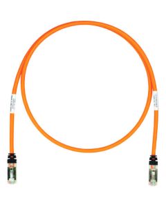 สายแพทช์หุ้มฉนวน CAT6A/CAT6 35 ม. สีส้ม STP6X35MOR