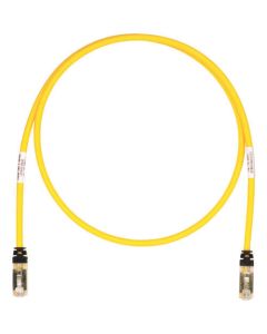 สายแพทช์หุ้มฉนวน CAT6A/CAT6 35 ม. สีเหลือง STP6X35MYL