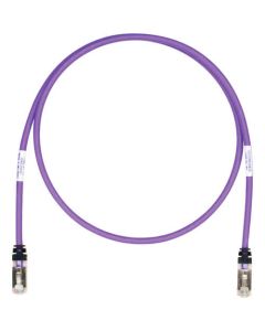 สายแพทช์หุ้มฉนวน CAT6A/CAT6 6 ม. สีม่วง STP6X6MVL