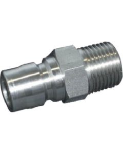 VALVE-LESS COUPLING PLUG STAINLESS STEEL STY2-PM SUS 1อัน