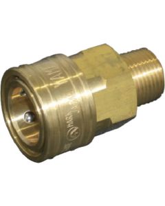 VALVE-LESS COUPLING SOCKET BRASS STY3-SM BSBM 1อัน