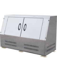 ถังขยะสแตนเลสทรงจัมโบ้ 10 SU-1350T