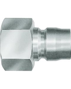 ข้อต่อ TSP สแตนเลส (ปลั๊กสำหรับติดตั้งเกลียวตัวผู้) ด้านคู่ R1/8 (00683)