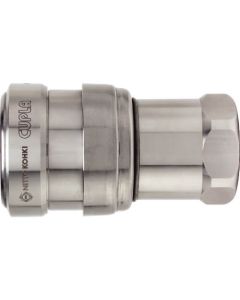 ข้อต่อแบบ Zero Spill Coupler สแตนเลส ยางไนไตรล์ NBR (SG) ขนาดการติดตั้งคู่ R1/4 (42815)