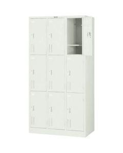 ตู้เก็บของสำหรับ 9 คน 900x515xH1790 ชนิดล็อคกระบอก