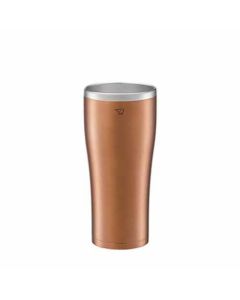 แก้วเก็บความเย็น มีที่กรอบชา 0.60 ลิตร Brown