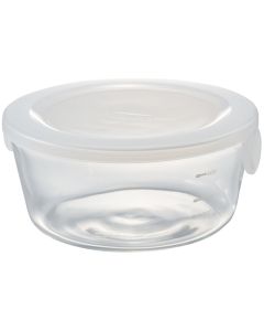 Heatproof Round Glass Container 1200 36 อัน