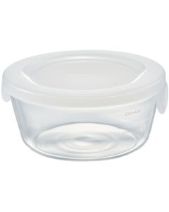 Heatproof Round Glass Container 600 36 อัน