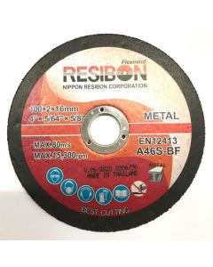 RESIBON BEST CUTTING ใบตัดเหล็ก14 นิ้ว 100 x 2 x 16mm (25 ใบ)