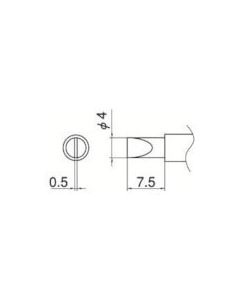 Soldering Tip Shape-4D 1อัน