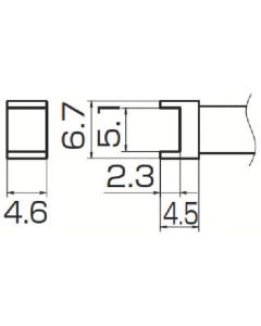 หัวแร้งอุโมงค์ 5.1 mm x 4.6 mm