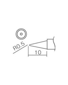 ปลาย เหล็ก ชนิด 0.5B (Z)