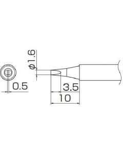 Soldering Tip Shape-1.6D 1อัน