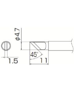 Soldering Tip Shape-Kr For Fm-2026 1อัน