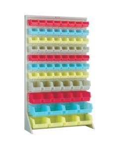 Panel Container Rack (single sided type/floor-mounted type/container semitransparent specification)