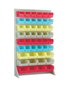 ชั้นวางตู้คอนเทนเนอร์ แบบแผง สีใส กลาง X36 ใหญ่ X12 NG สี