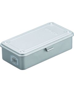 กล่องเครื่องมือเหล็ก 203 x 109 x 56 สีเงิน