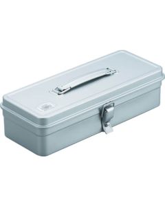 กล่องเครื่องมือเหล็ก 333 x 137 x 96.5 สีเงิน