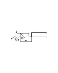 SOLDERING TIP SHAPE-4C FOR FX-650