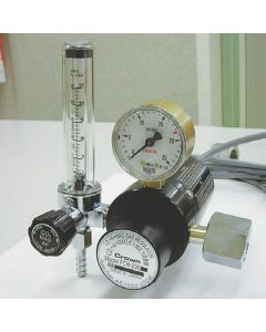 For Cylinder,Two-Stage Pressure Regulator with heater and flowmeter