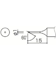 SOLDERING TIP SHAPE-1C TINNED SURFACE ONLY (SET OF 10) FOR 953 1อัน