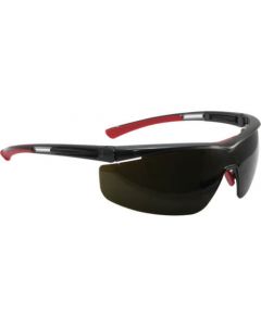 แว่นตานิรภัย เลนส์ Adaptec IR5.0 สีแดง+ดำ กว้าง