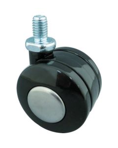 Threaded Type Double Wheel Caster (nylon wheel)