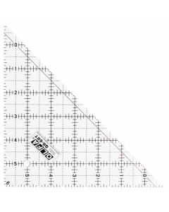 ไม้บรรทัดอะคริลิกกันลื่น, ฝ้า QR-6RT 6-1/2"