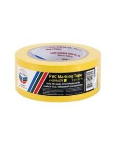 เทปตีเส้นพื้น PVC 2" x 33M Yellow