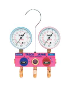 ท่อร่วมเกจชนิดบอลวาล์วสำหรับ R410A R32