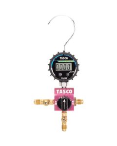 บอลวาล์วชนิดดิจิตอลซิงเกิลเกจสำหรับ R410A R32