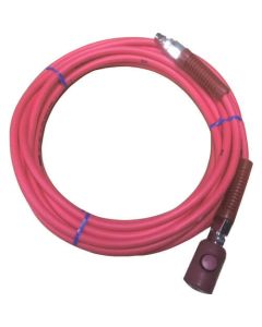ท่อลมถัก PVC อ่อน (พร้อมข้อต่อแบบปุ่ม)