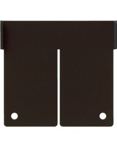 แผ่นกั้นสำหรับรถบรรทุกแต่งขนาดเล็ก H100 สีดำ