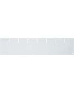 แผ่นกั้นสำหรับแผ่นปิดกระบะแต่ง ขนาดใหญ่ H100 สีขาว