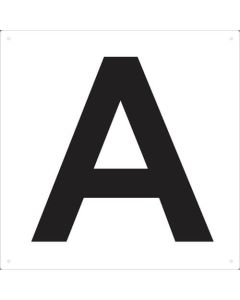 Display Board (alphabet/white)