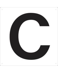 Display Board (alphabet/white)