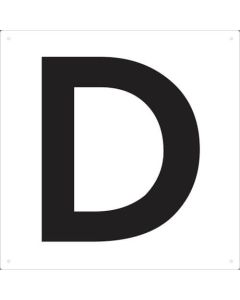 Display Board (alphabet/white)