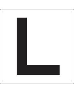 Display Board (alphabet/white)