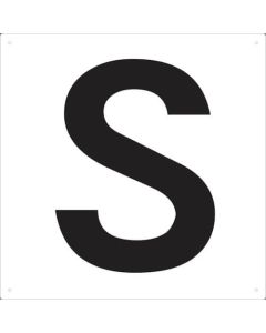 Display Board (alphabet/white)
