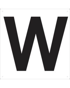 กระดานแสดงผลตัวอักษร "W" 420X420