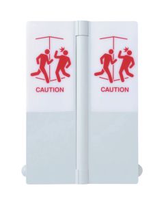 Attach to the door Notice light