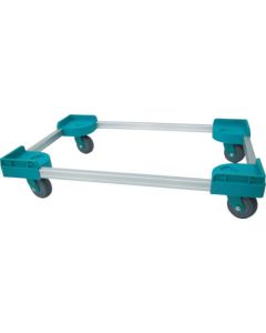 Container Dolly Aluminum Cart (noise-reduction caster specification)