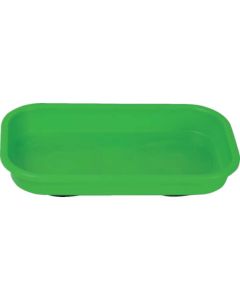 ถาดแม่เหล็กพลาสติกทรงสี่เหลี่ยม 240 x 140 x 42 Green