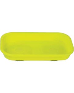 ถาดแม่เหล็กพลาสติกทรงสี่เหลี่ยม 240 x 140 x 42 Yellow