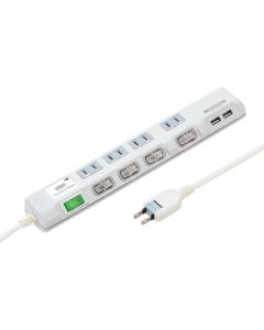 ก๊อกประหยัดพลังงานพร้อมพอร์ตชาร์จ USB (พร้อมตัวยึดแบบตีนตุ๊กแก)